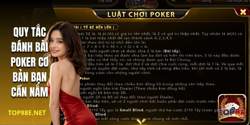 Quy tắc đánh bài Poker cơ bản bạn cần nắm