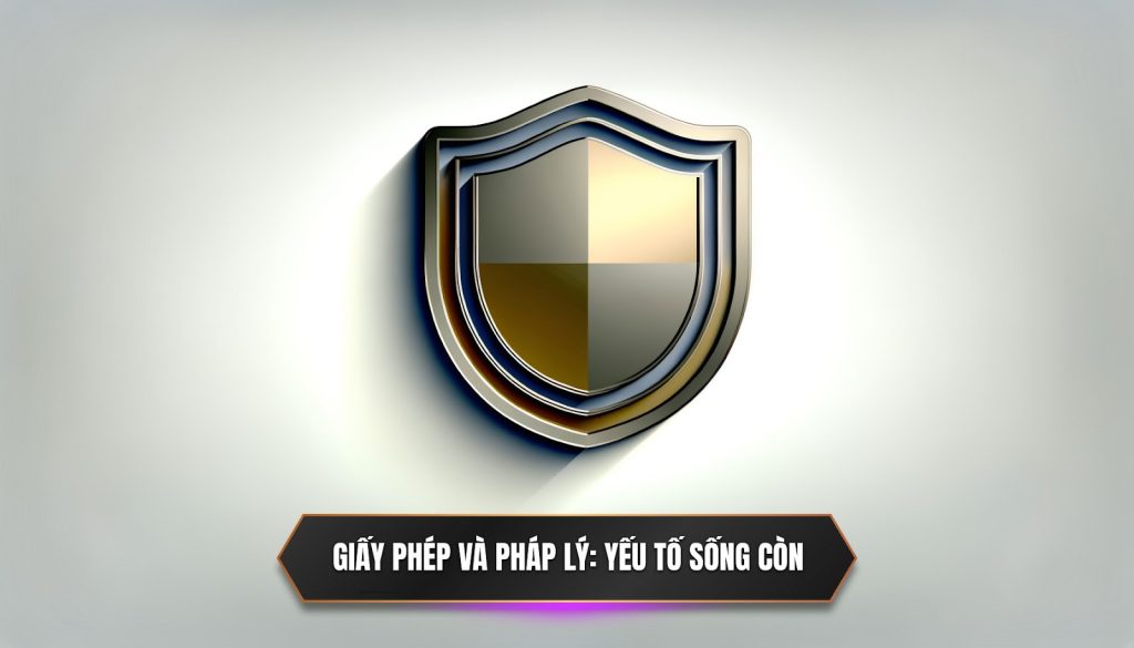 Giấy phép và pháp lý: yếu tố sống còn